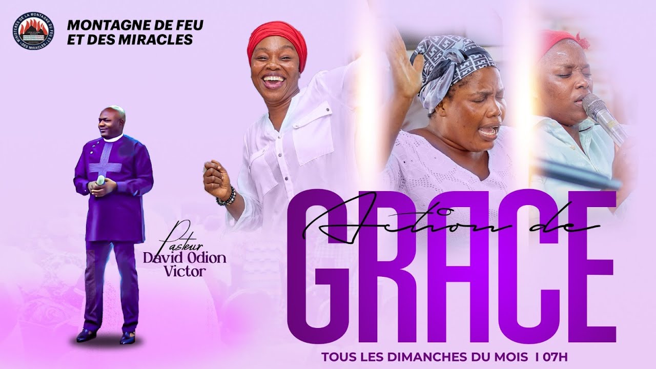 CULTE D'ACTION DE GRACE -DIMANCHE 08 FEVRIER 2026