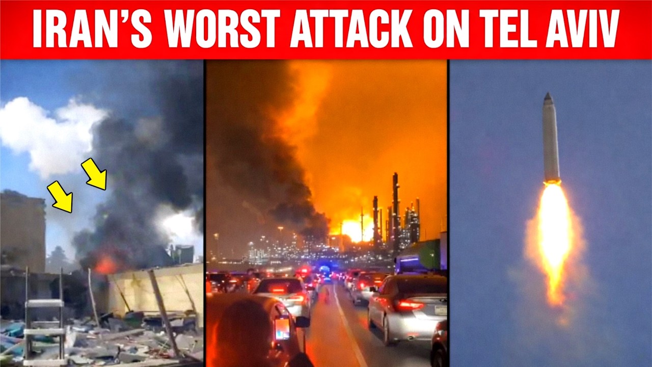 IT'S OVER? Tel Aviv EXPLODING As Iran's 'SECRET' Missile POUNDS Major City!