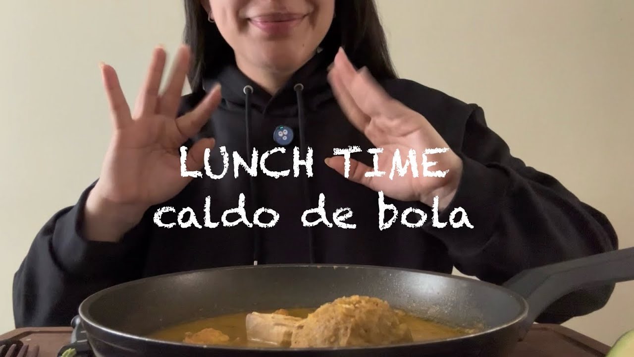 Asmr comiendo caldo de bola | #caldodebola #asmr #mukbang #eatingsounds | Nela ASMR 
