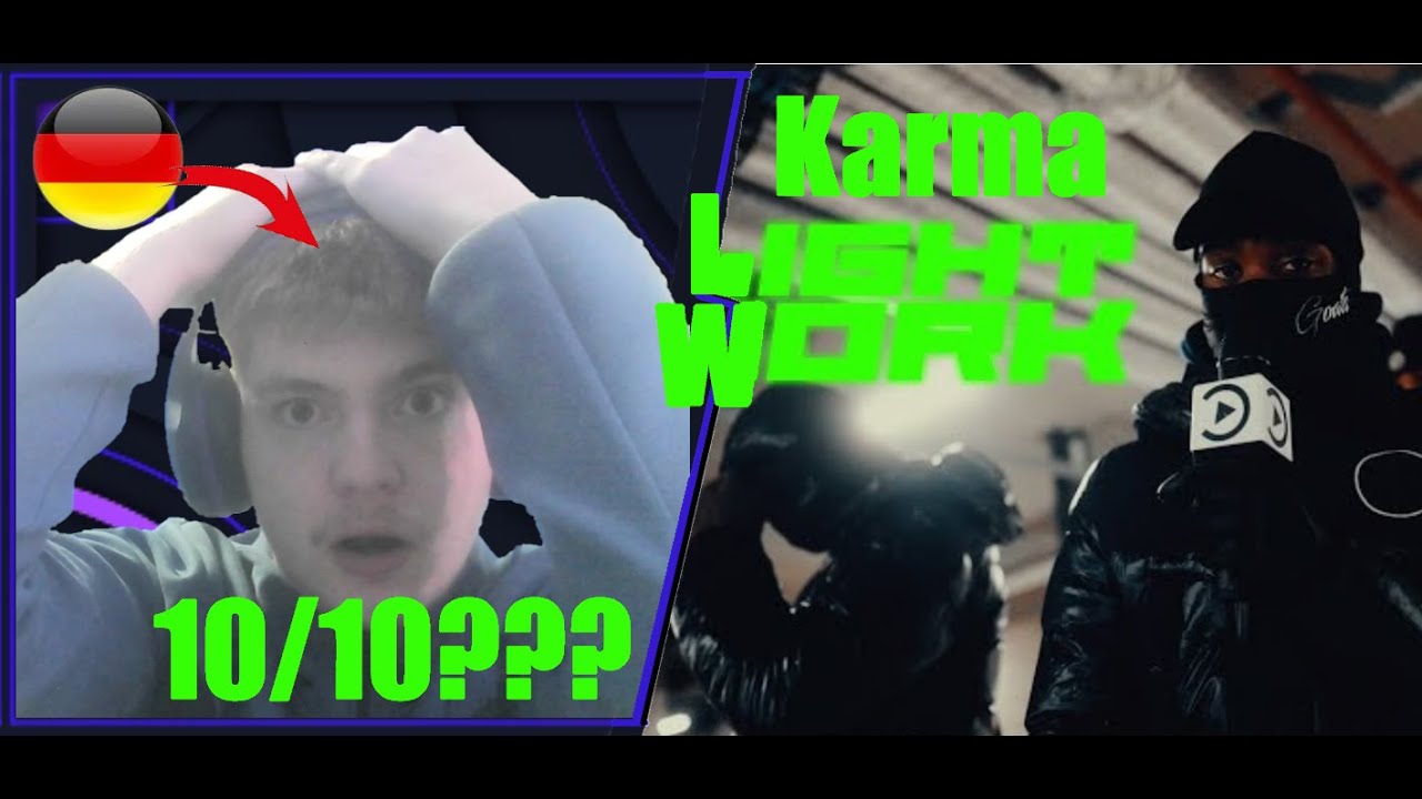 Karma - LightWork Freestyle | Pressplay | German Guy Reacts 🇩🇪 🔥 | altikma