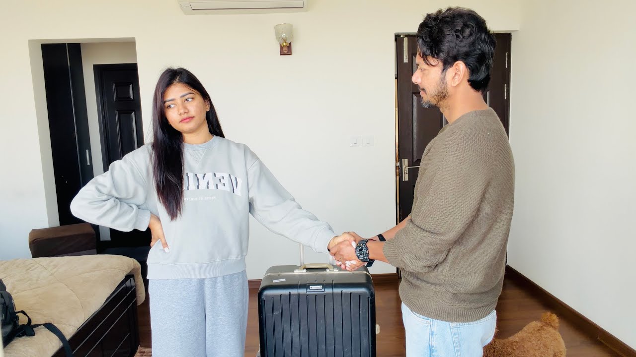First Time Separate Trip 😢 Long Distance Vlog Begins!