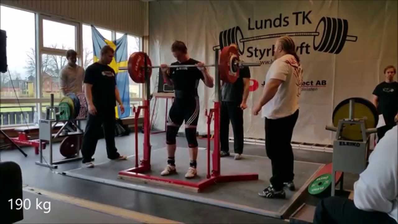 Serietävling 1 Klassisk styrkelyft, Lunds TK 2015