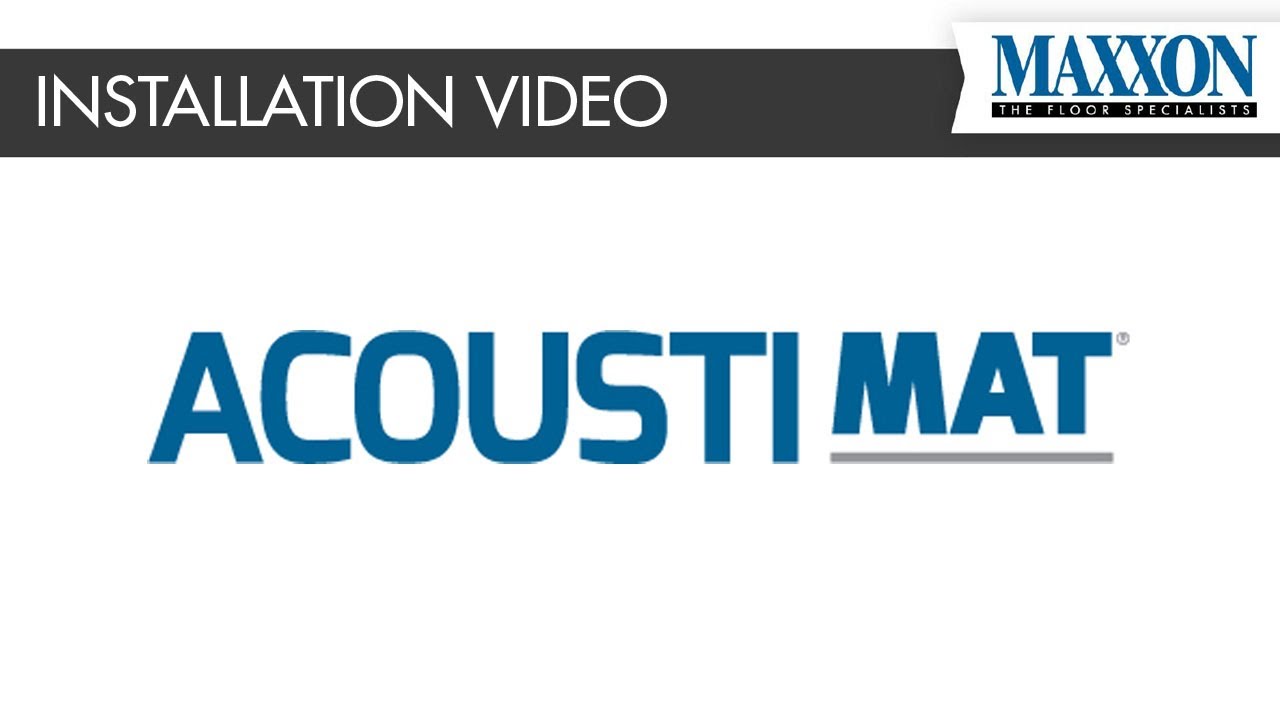 Acousti-Mat Installation