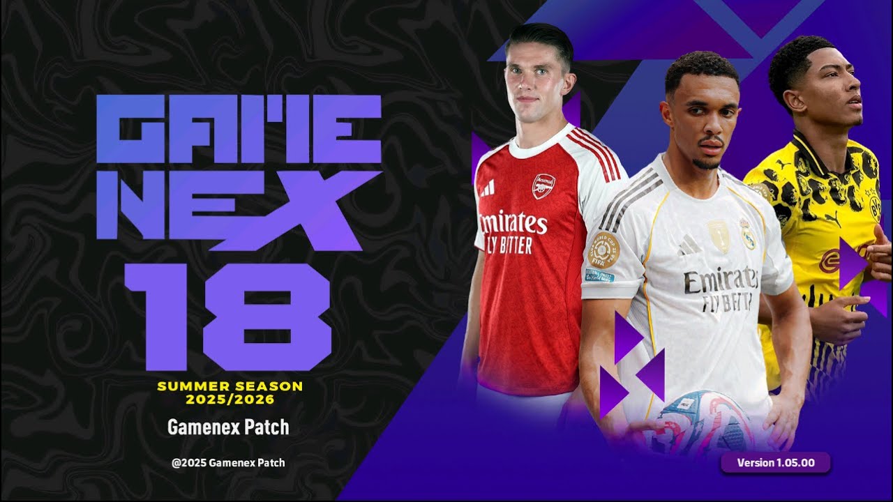Test Beta Rilis II PES 2018 Patch 2025 2026 II Gamenex Patch