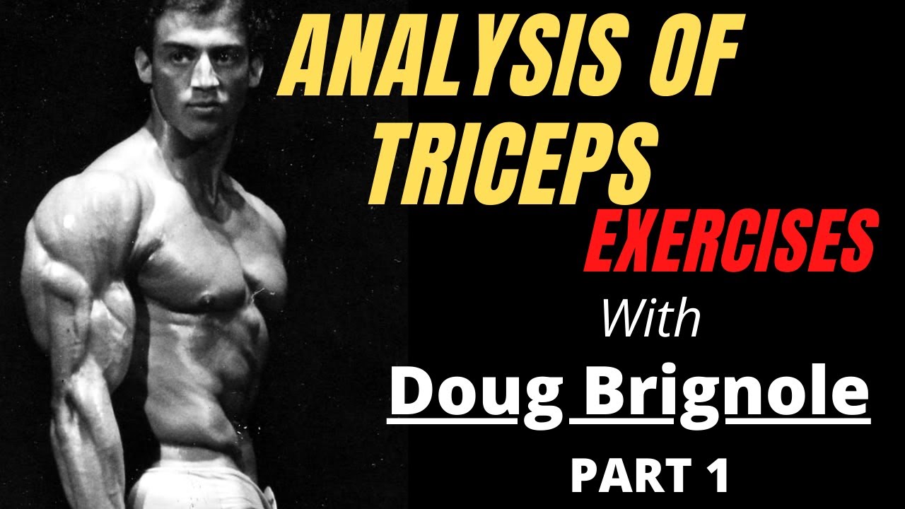 Анализ упражнений на трицепс: жим лёжа узким хватом/сгибание EZ-штанги «череп» с #Dougbrignole