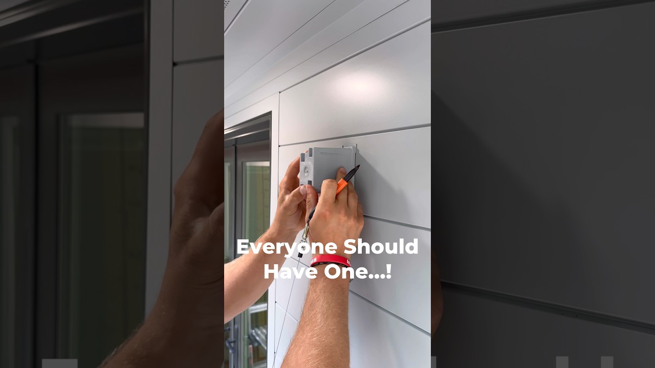 Installing SimpliSafe Outdoor Camera! 24 hour monitoring with Live Support. #diy #construction
