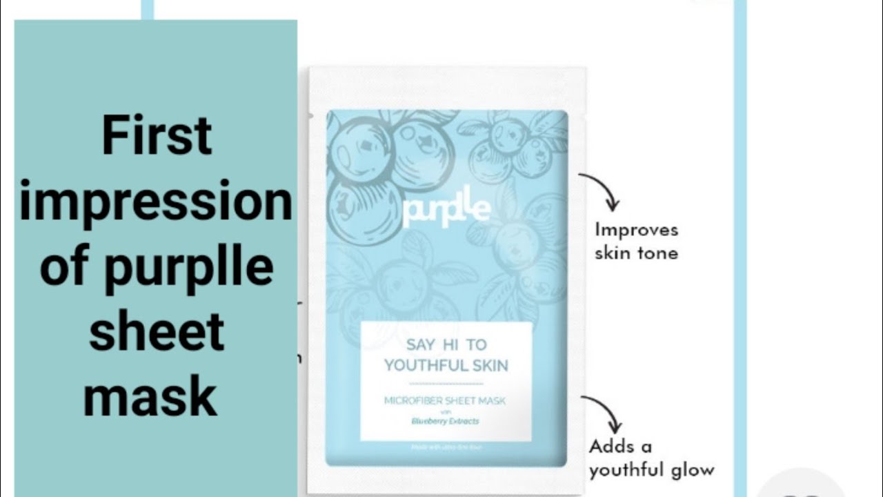 #purpllesheetmaskreview #shortvideo First impression of purplle sheet mask & Get instant glow