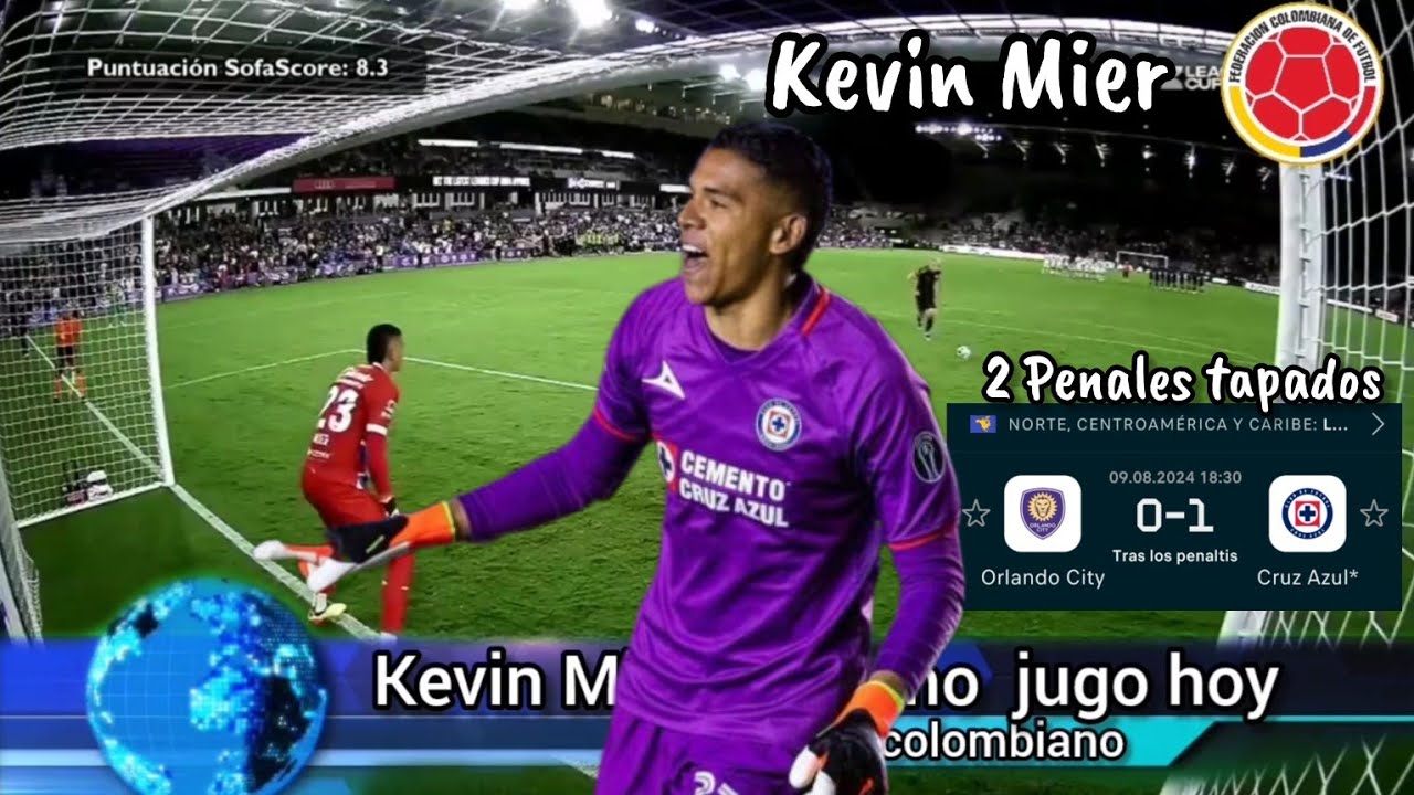 Kevin Mier vs Orlando City resumen del partido hoy (tapa 2 penales😱)