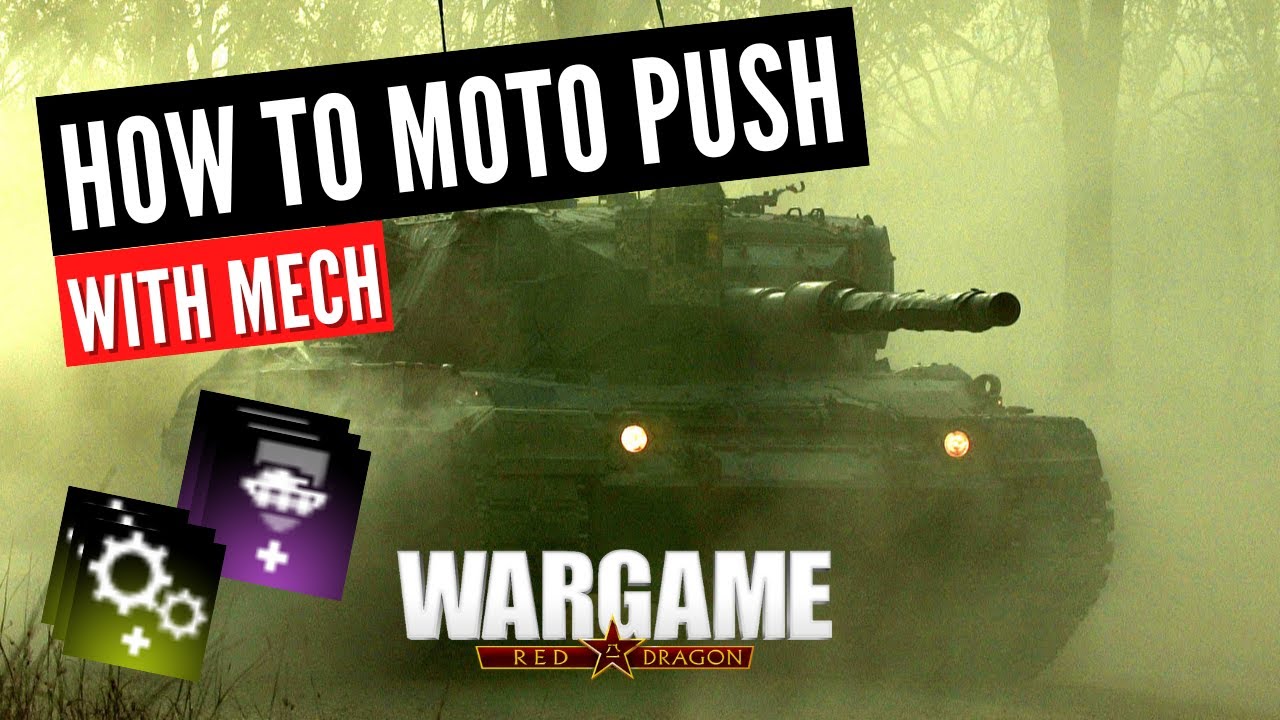 HOW TO MOTO PUSH WITH MECH DECK?- 1vs1 Ranked - Wargame Red Dragon