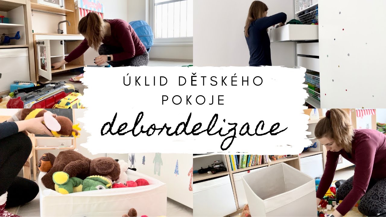 ÚKLID | debordelizace dětského pokoje 🧸