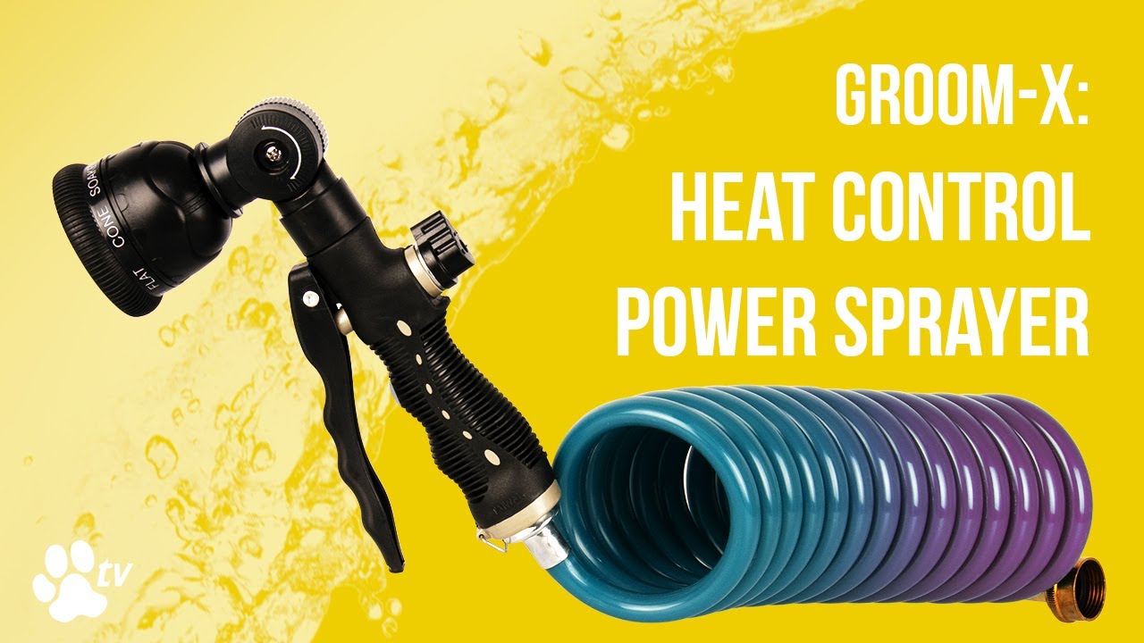 Groom-X: Heat Control Power Sprayer | TRANSGROOM