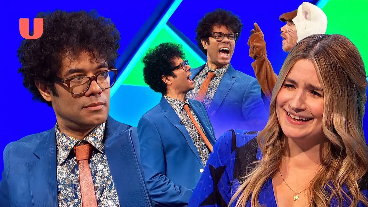 Harriet Kemsley Pushes Richard Ayoade to THE EDGE | Question Team | Dave