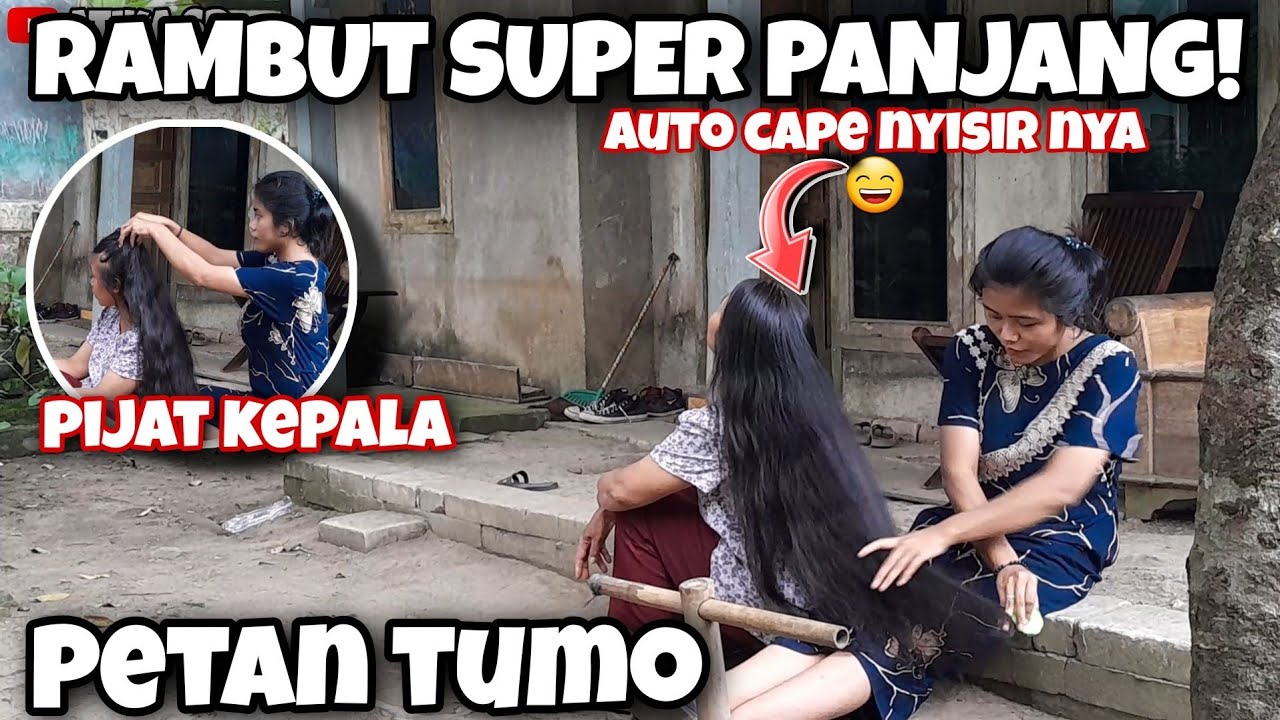 PETAN TUMO|CARI KUTU,CABUT UBAN ,PIJAT KEPALA #carikutu #petan#nitpicking #kehidupandidesa #hair