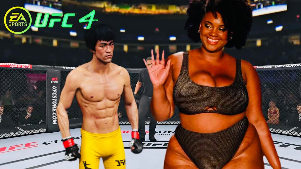 PS5 | Брюс Ли против модели с подиума Одр (EA Sports UFC 4)🥊