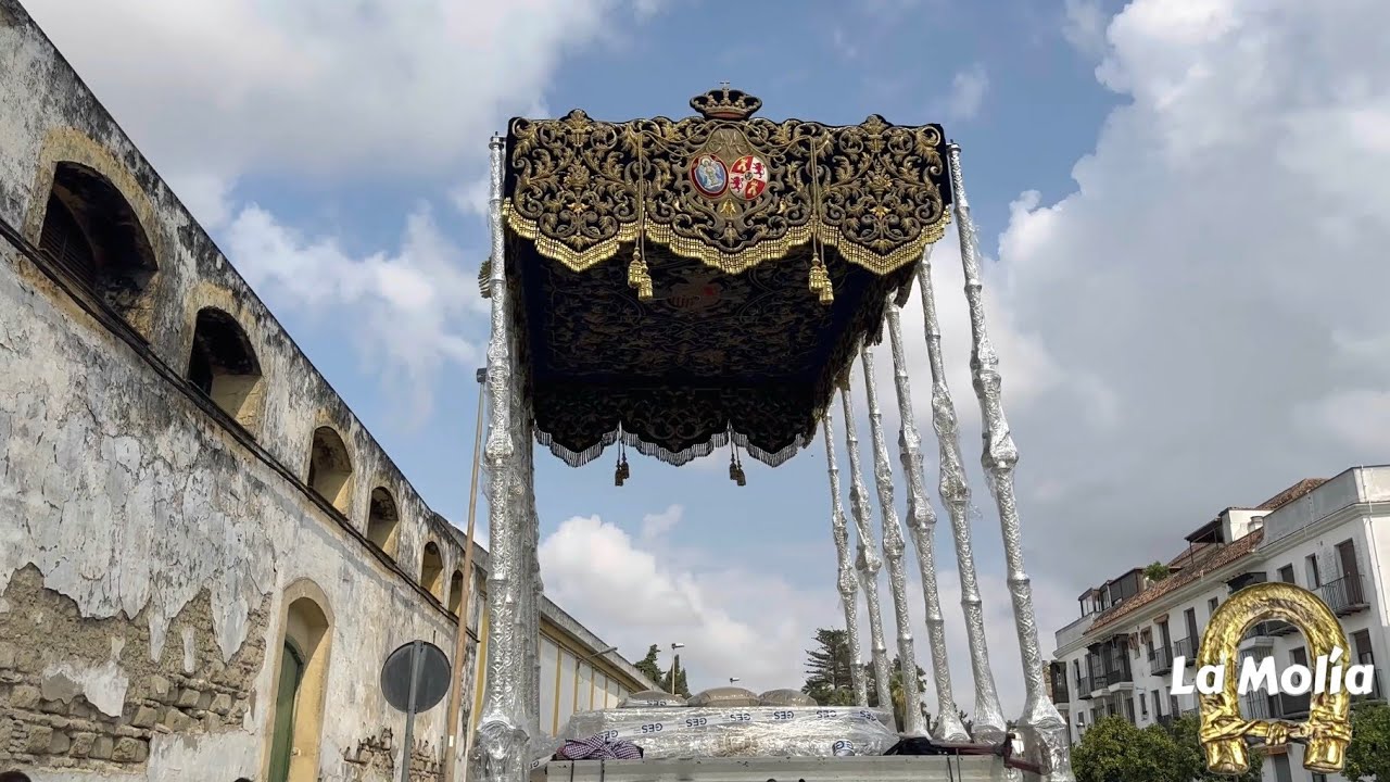[4k] Tercer ensayo del paso de palio de Mª Stma. del Desconsuelo para la Magna Mariana
