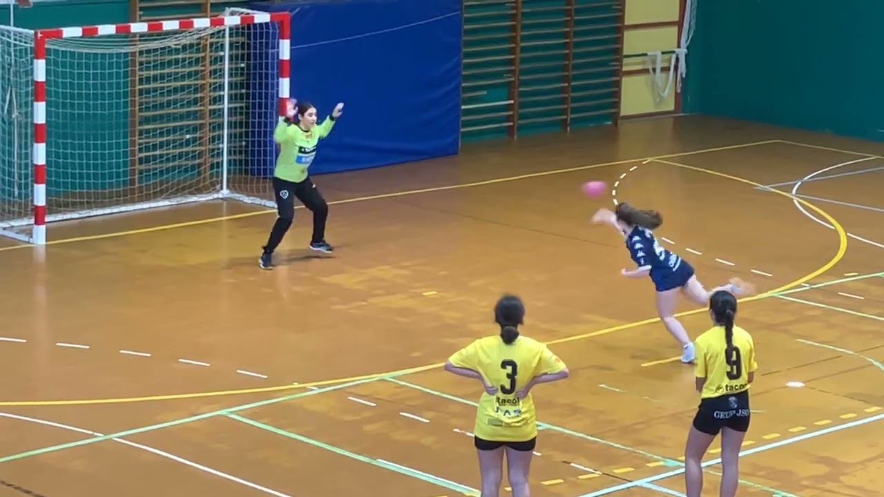 Balonmano infantil femenino BM Abegondo Atlántico Noroplaza - BM Arousa 10 de febrero de 2024