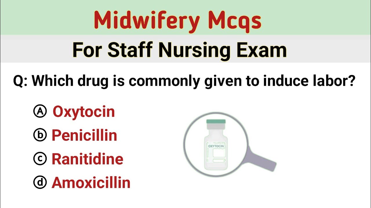 Midwifery Nursing Mcq | gynaecology nursing mcq | midwifery mcq | mp group 5 nursing Mcq