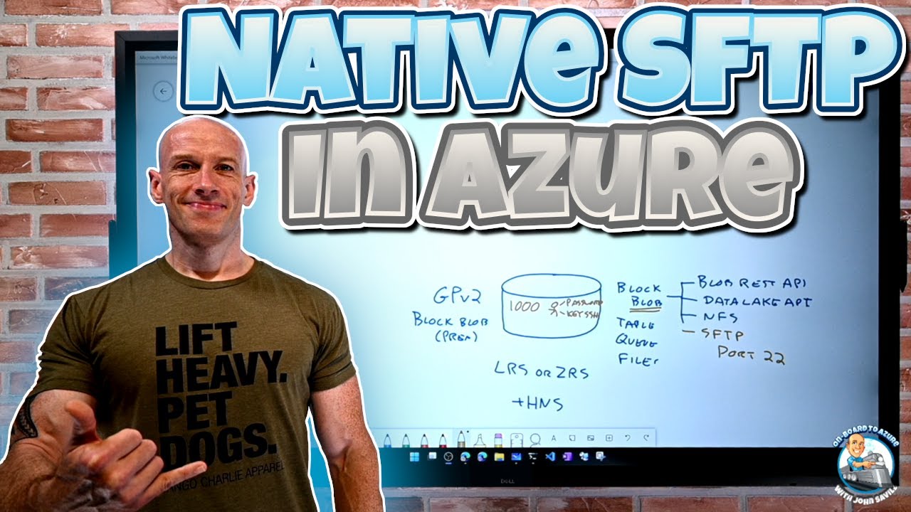 Native SFTP in Microsoft Azure with Azure Storage