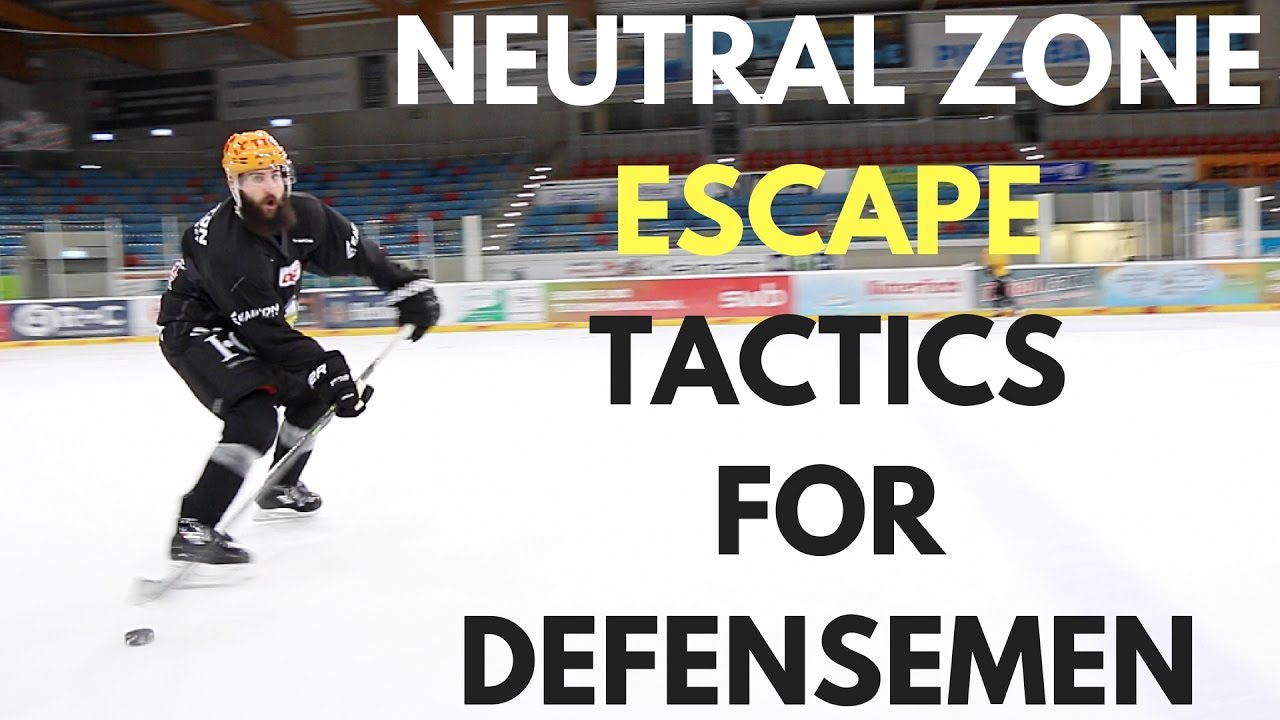 MHH Hockey Tutorials - Тактика выхода из нейтральной зоны для защитников