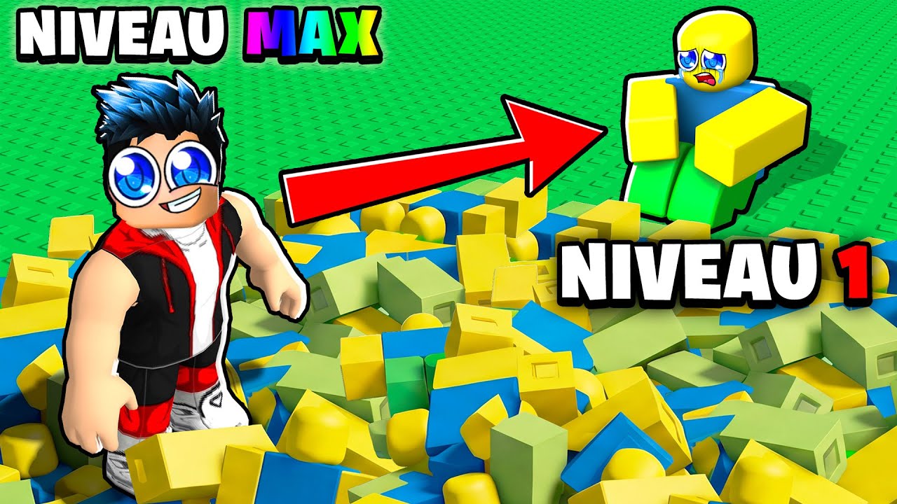 Roblox Mais je deviens plus fort À CHAQUE COMBAT...