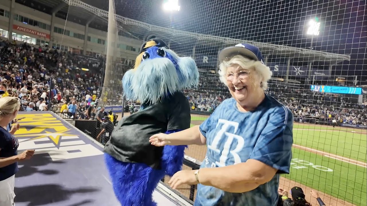 Taking My Mom To Her First Baseball Game & My Camera Broke - Summer Night Florida / First Row Seats 
