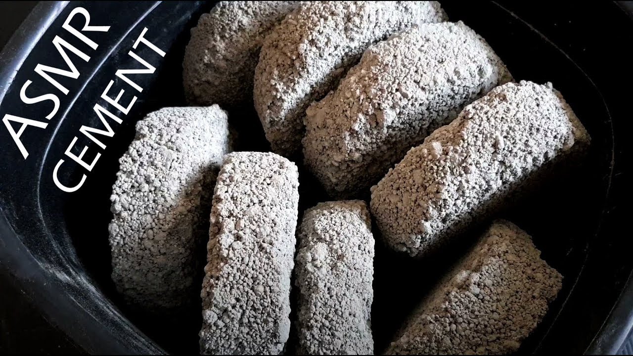 ASMR : Gritty Cement Slabs Crumble #240
