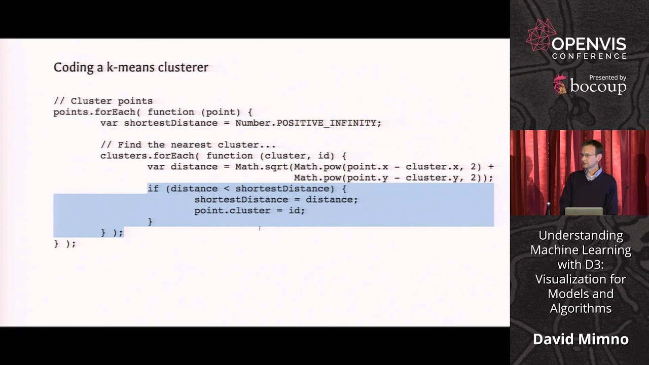 David Mimno - Understanding Machine Learning with D3: Visualization for Models and Algorithms