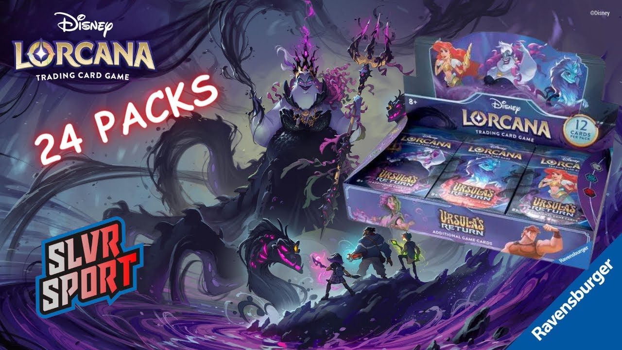 Disney Lorcana Ursulas Return Booster Box Opening - Solid Pulls