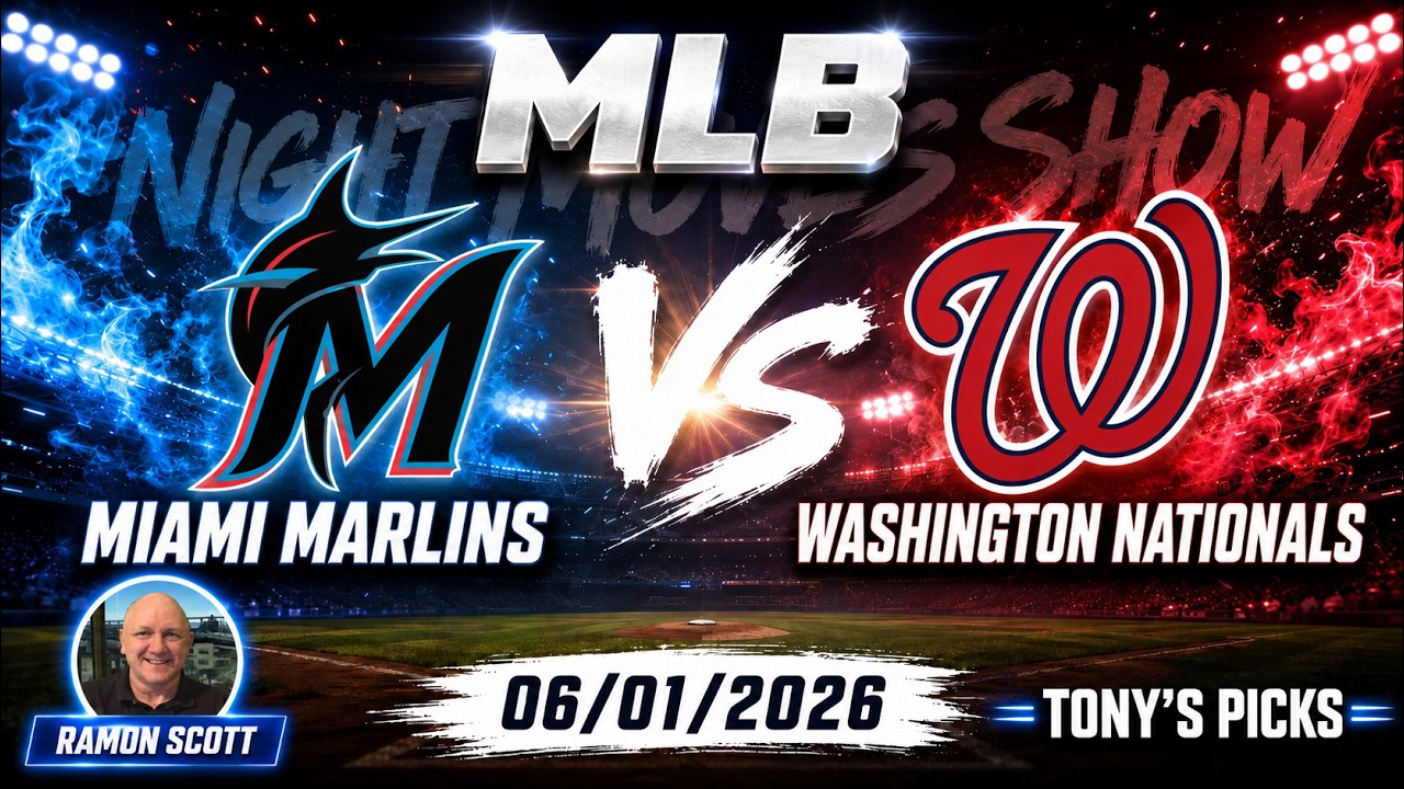 Ставки и прогнозы на матч &laquo;Марлинс&raquo; против &laquo;Нэшнлс&raquo; в рамках MLB, 1 июня 2026 г. | Шоу Night Moves