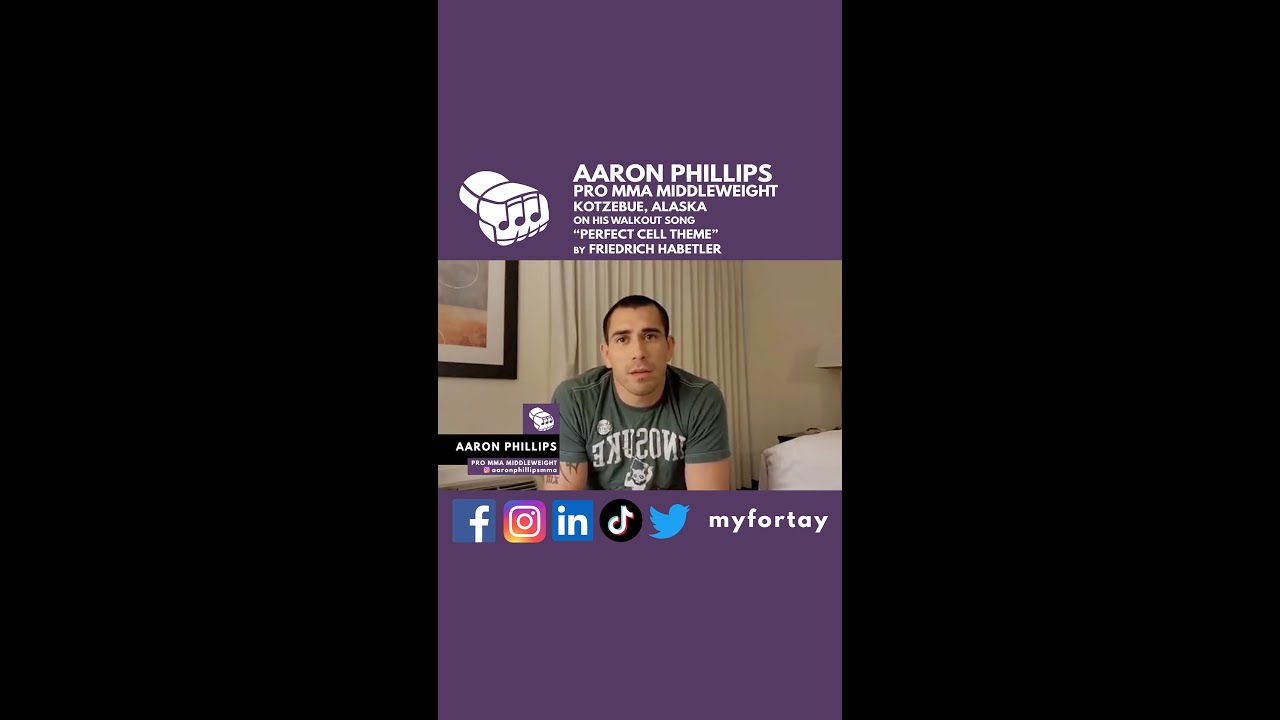 Pro MMA Middleweight Aaron Phillips Main Events FirePower Promotions Saturday Night Fite.tv 