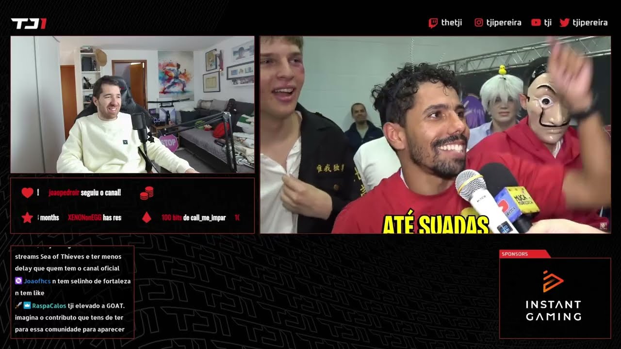 TJI REAGE A CANTADAS ENFADONHAS 