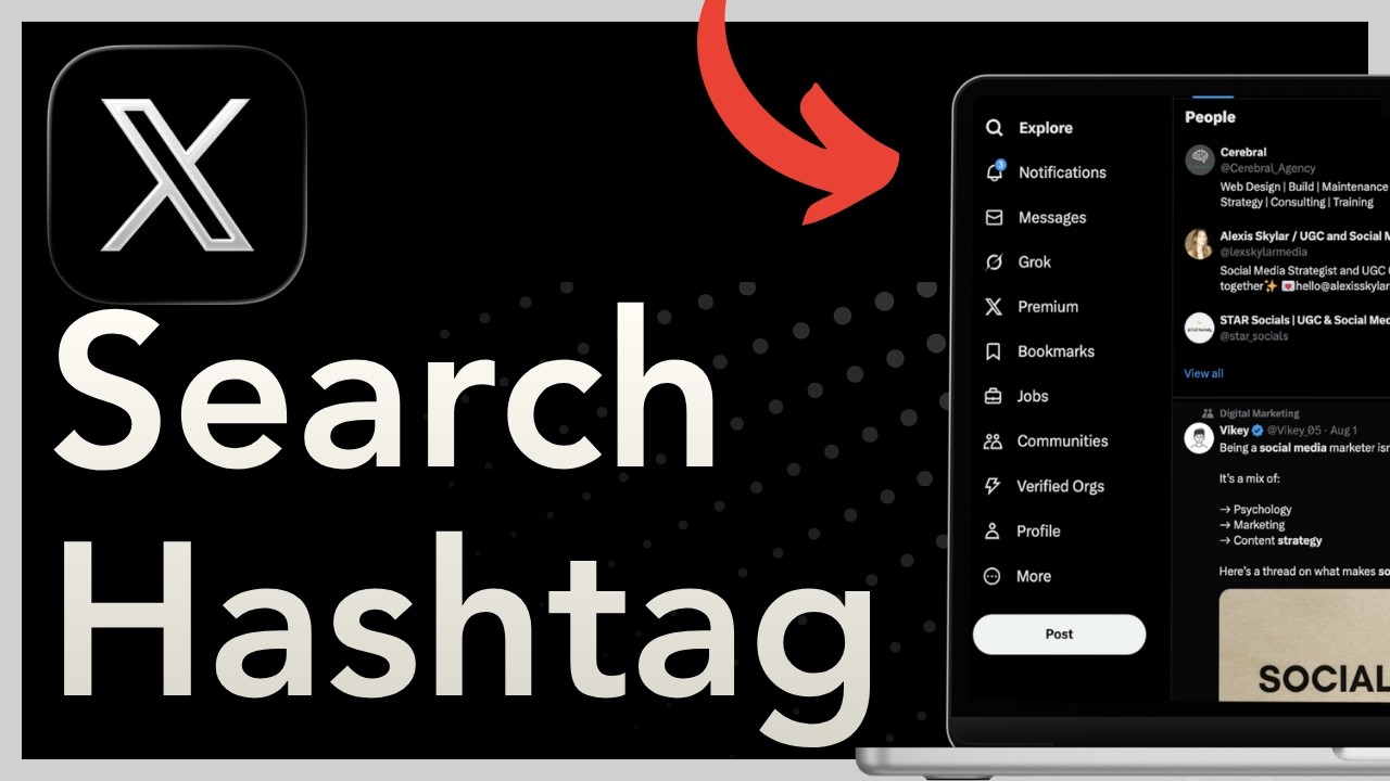How to Search for Hashtags on X Twitter