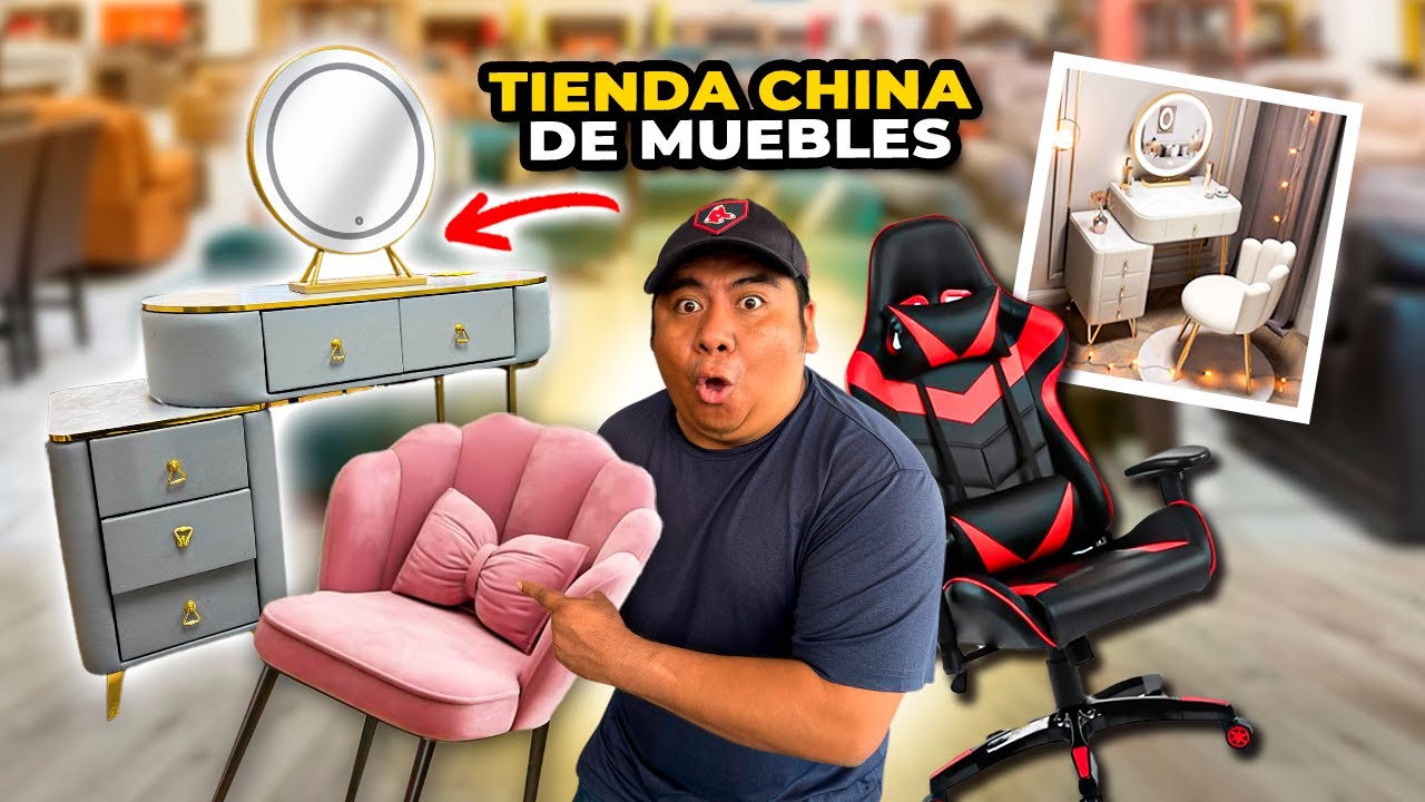 👀ENTRAMOS a una TIENDA CHINA 🇨🇳 del CENTRO* muebles al por mayor *
