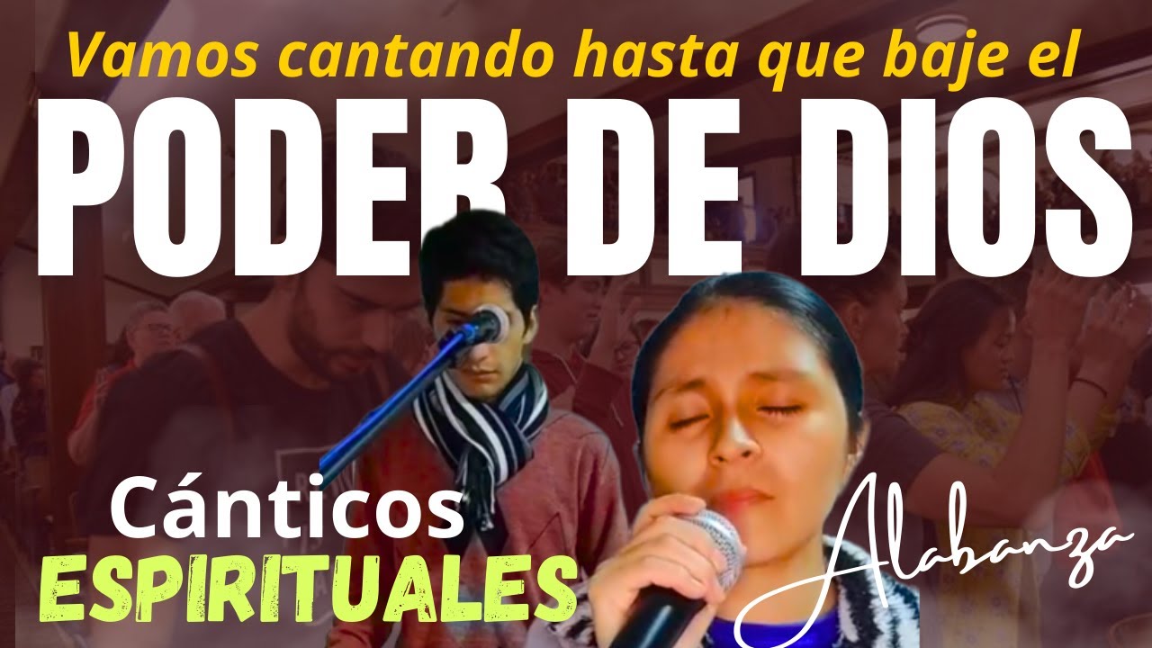 VAMOS CANTANDO HASTA QUE BAJE EL PODER 🔴  CADENA DE CORITOS🎵🔥 ALABANZAS CRISTIANAS 📖
