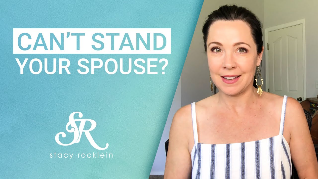 Can't Stand Your Spouse or Partner? Here's What To Do 💙
