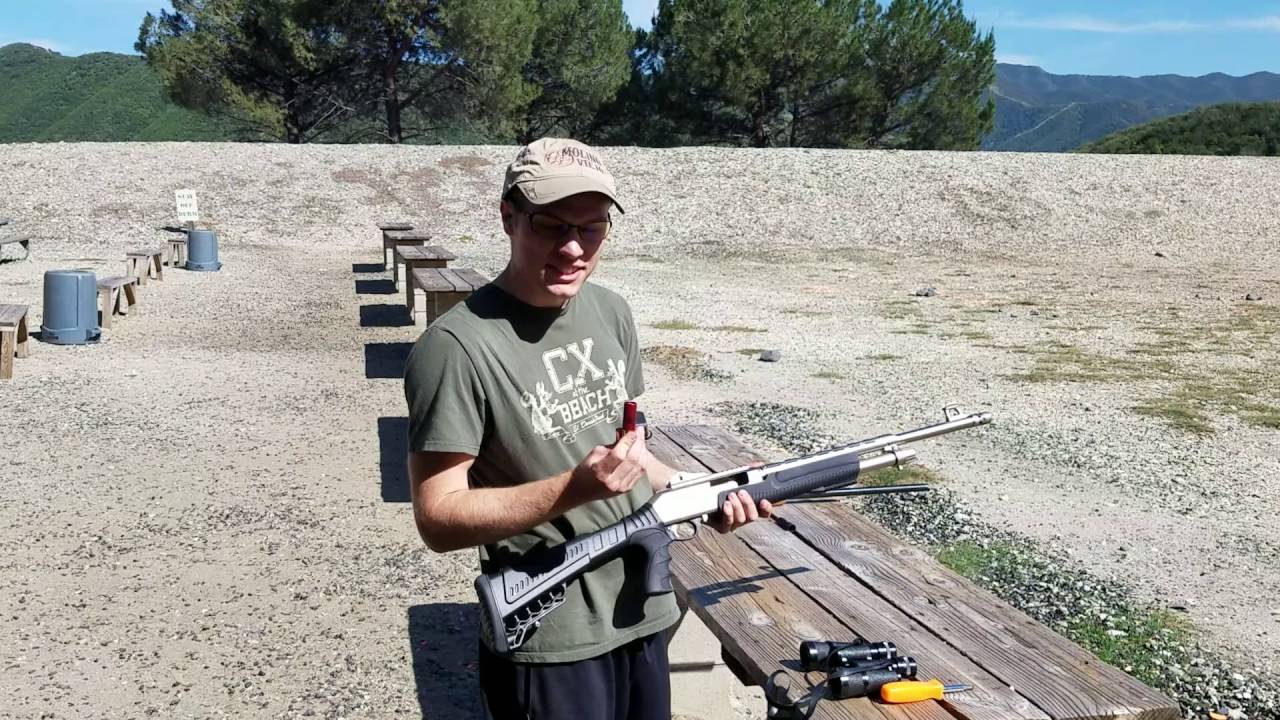 Dickinson Tactical Shotgun | Firing a slug