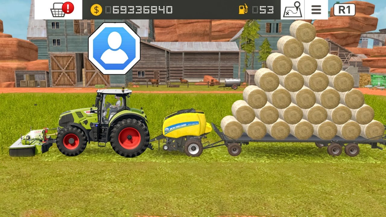 Grass Moving With 3 Players In Fs18 | Fs18 Multiplayer Gameplay | Timelapse |