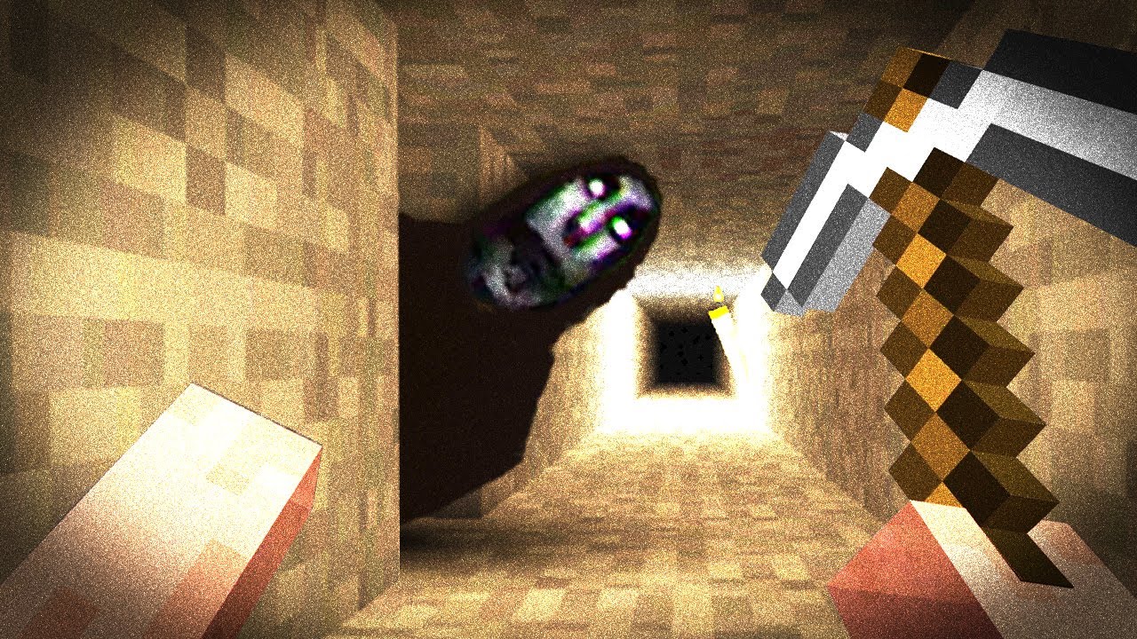 Playing Minecrafts Analog Horror Mod But in VR