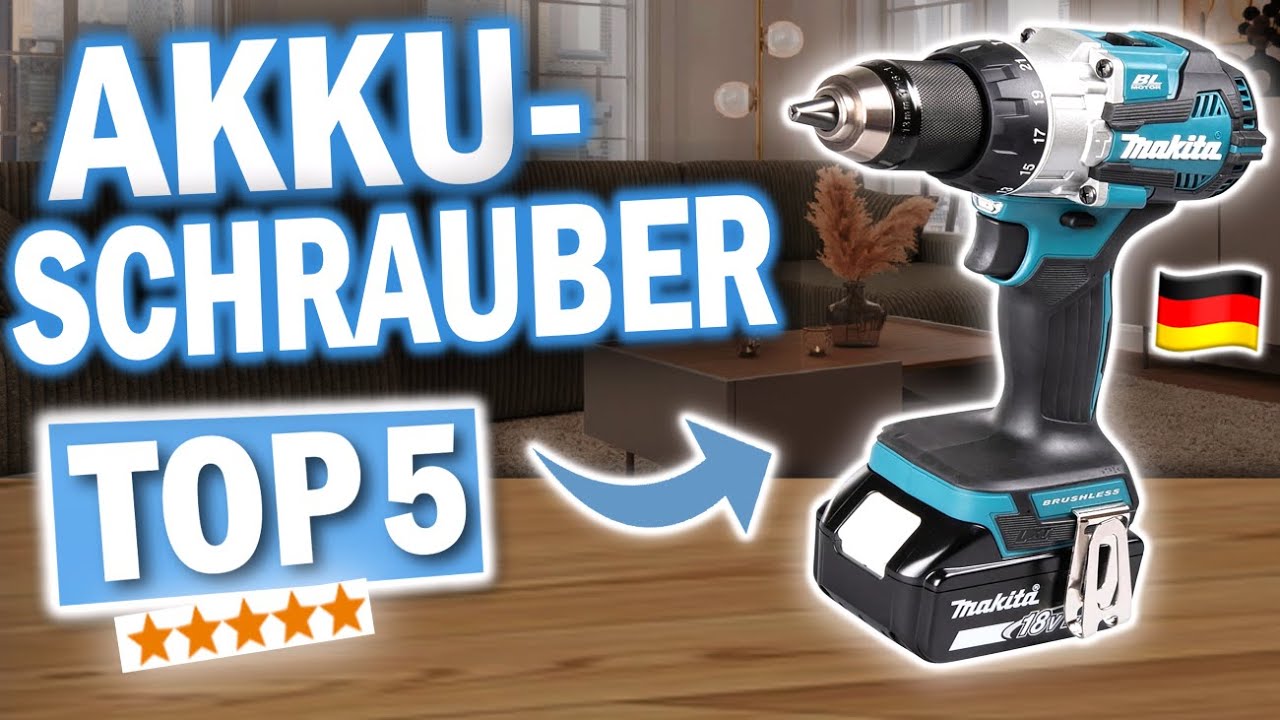 Die besten Akkuschrauber 2026 | Top 5 Akku-Schrauber im Vergleich