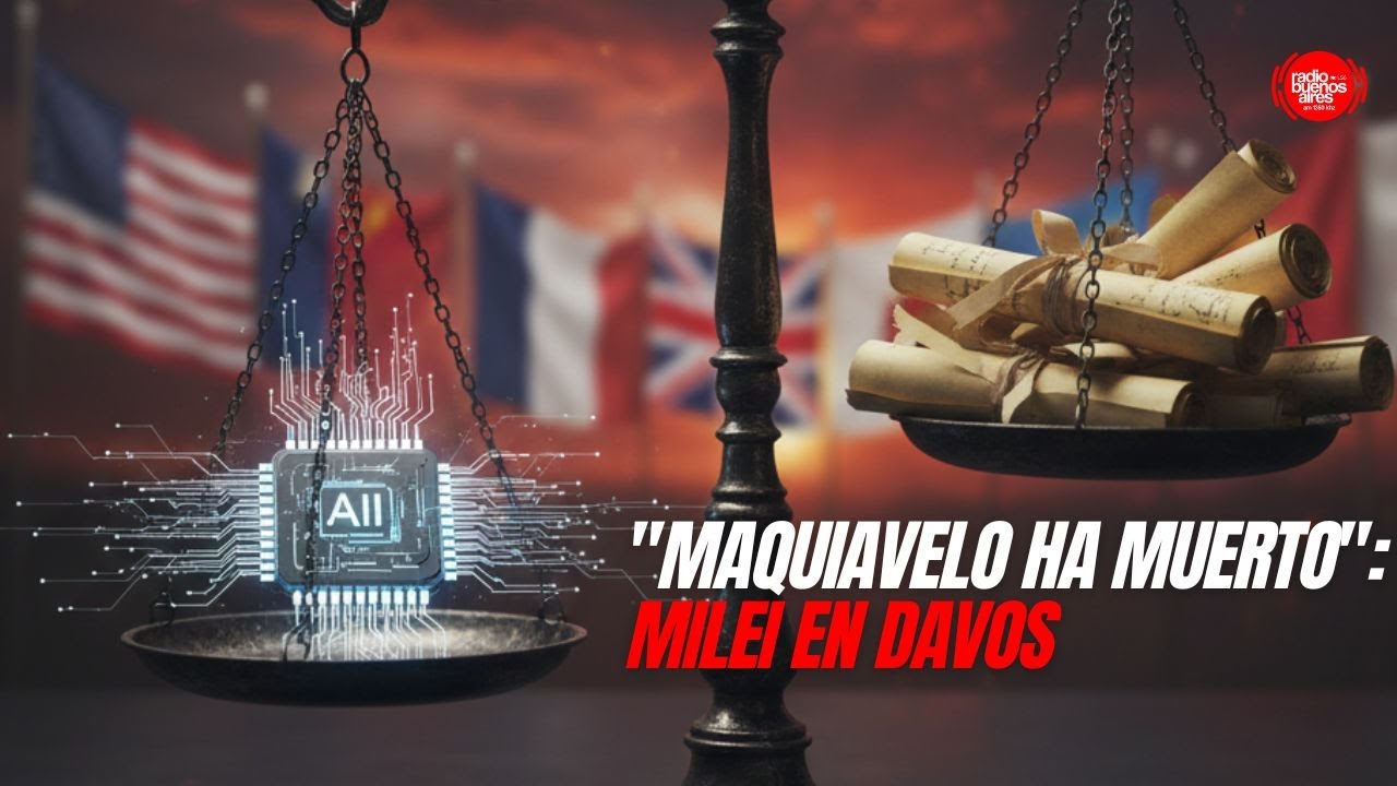 ¿EL FIN DE MAQUIAVELO? 🧠 Lara Goyburu analiza a Milei en Davos y el nuevo orden mundial