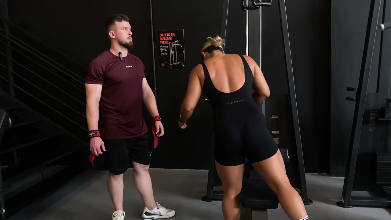 Treinão de Dorsal com o Amor 🥰