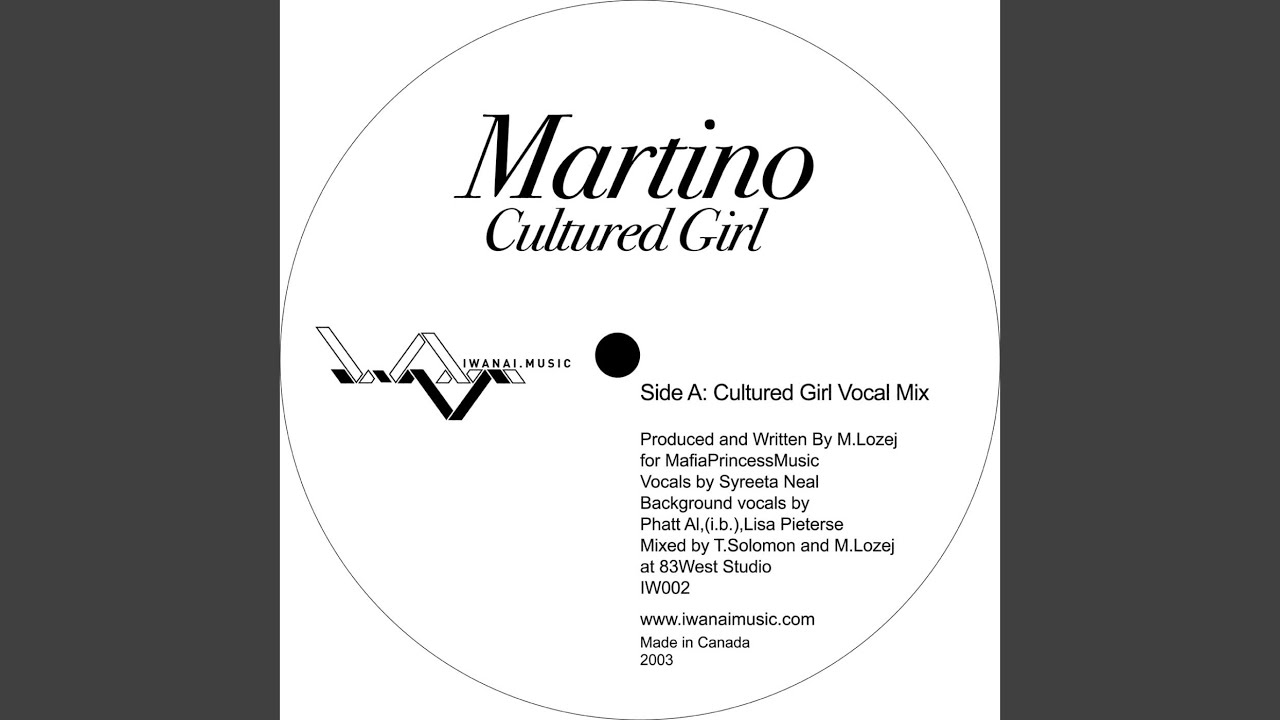 Cultured Girl (Cultured Girl Vocal)