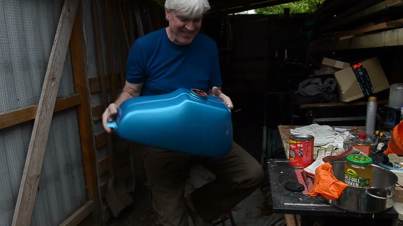 MZ ETZ 250 - Restaurierung nach 20 Jahren - Tank und Vergaser (02)