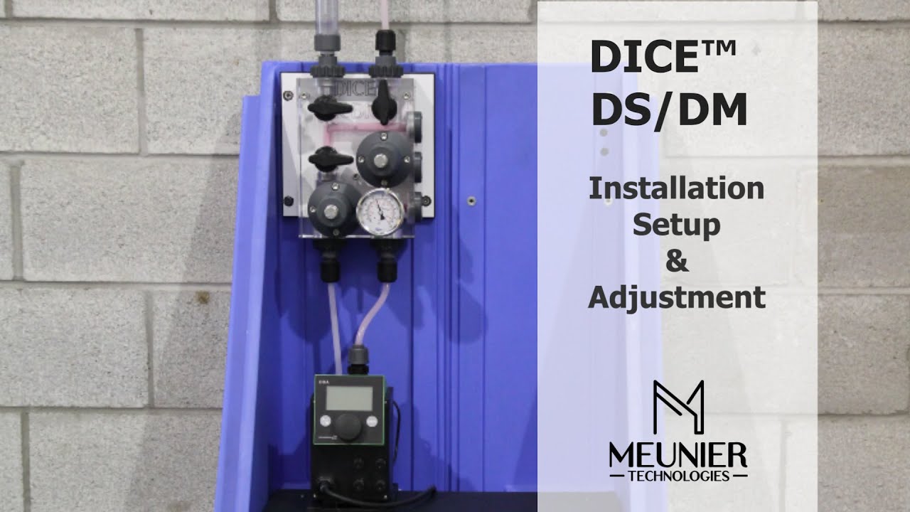 DICE™ DS/DM: How to Install the DICE™ Chemical Dosing Modules DS and DM