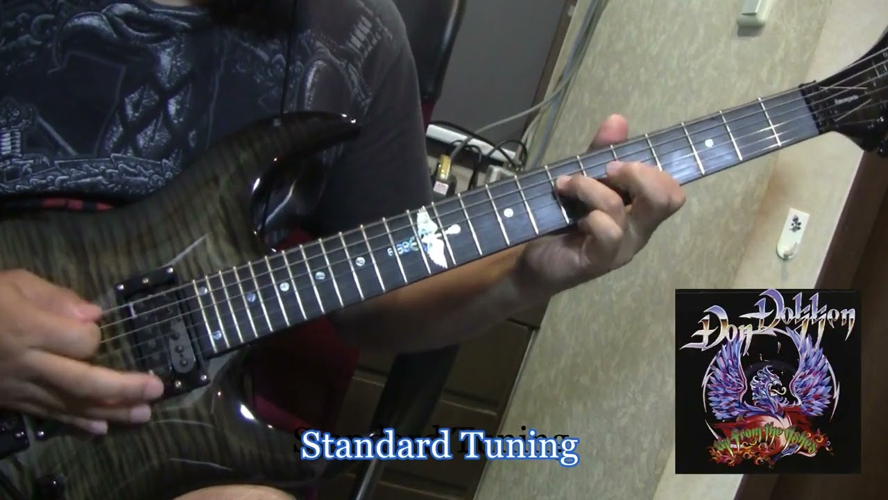 Don Dokken / Crash And Burn (Guitar Cover)