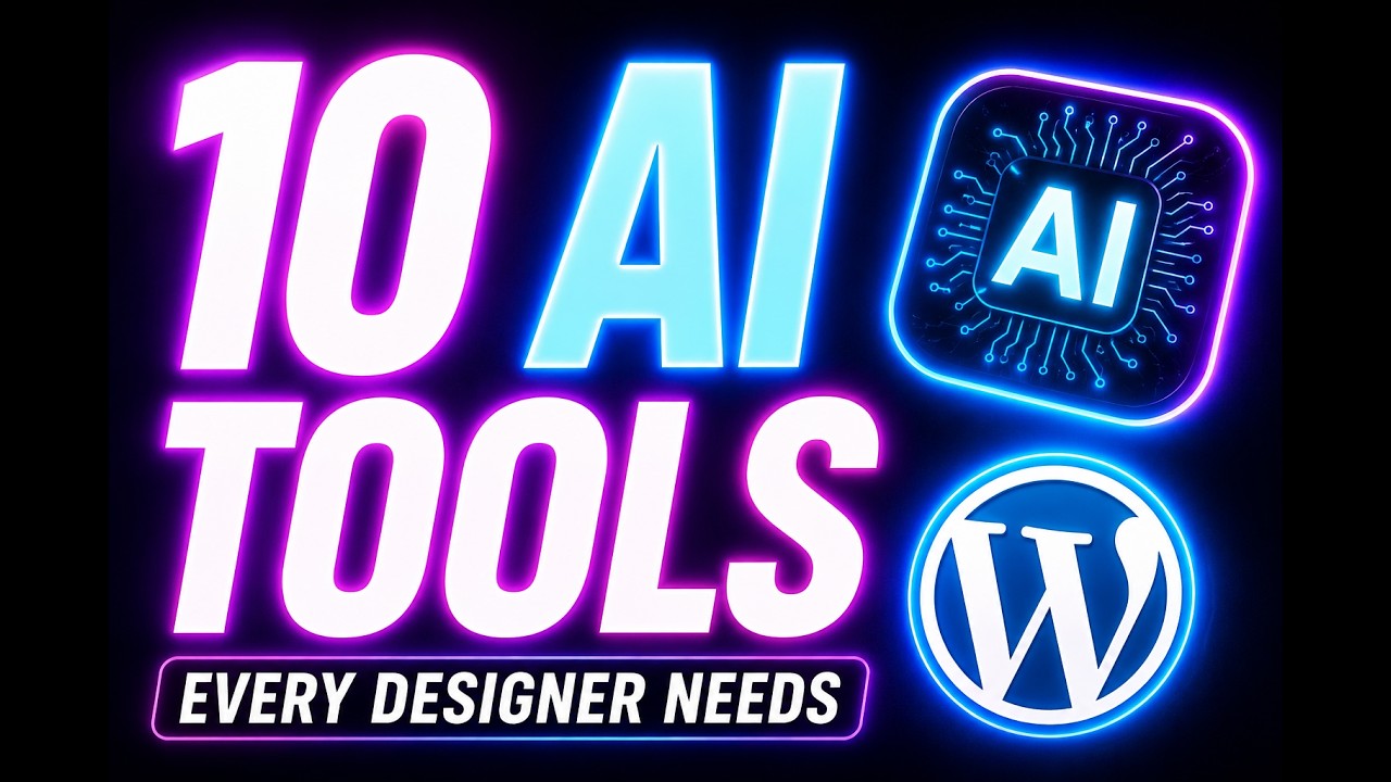 The TOP 10 AI Tools Every Designer Should Know About in 2026
