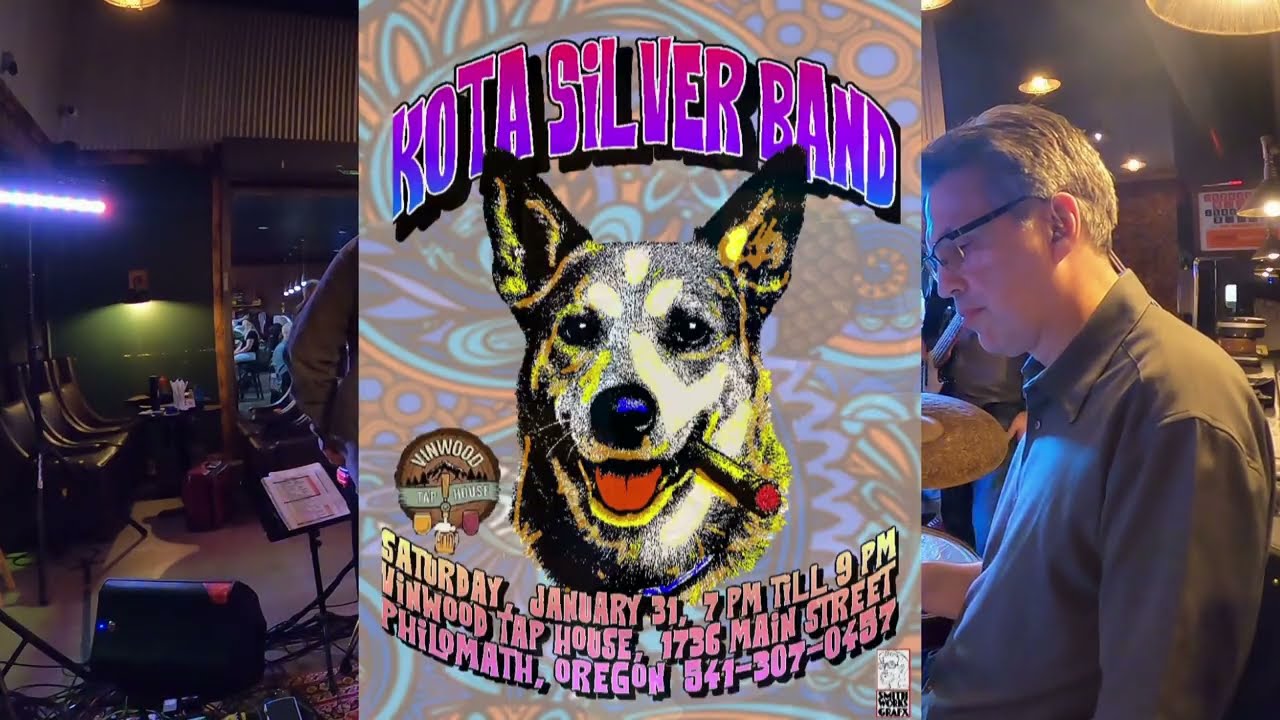 KOTA SILVER BAND cover of Steely Dan's PRETZEL LOGIC Jan 31 2026