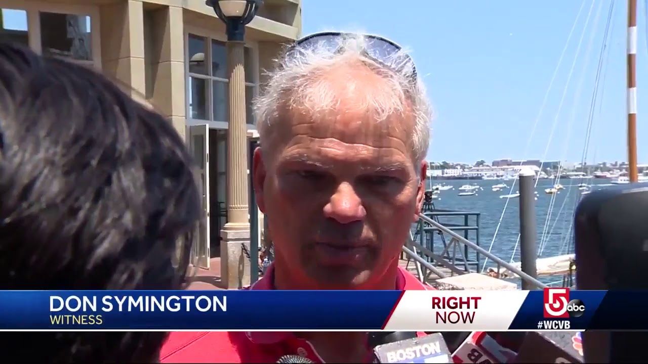 Video shows frantic moments before Boston harbor cruise ship crash
