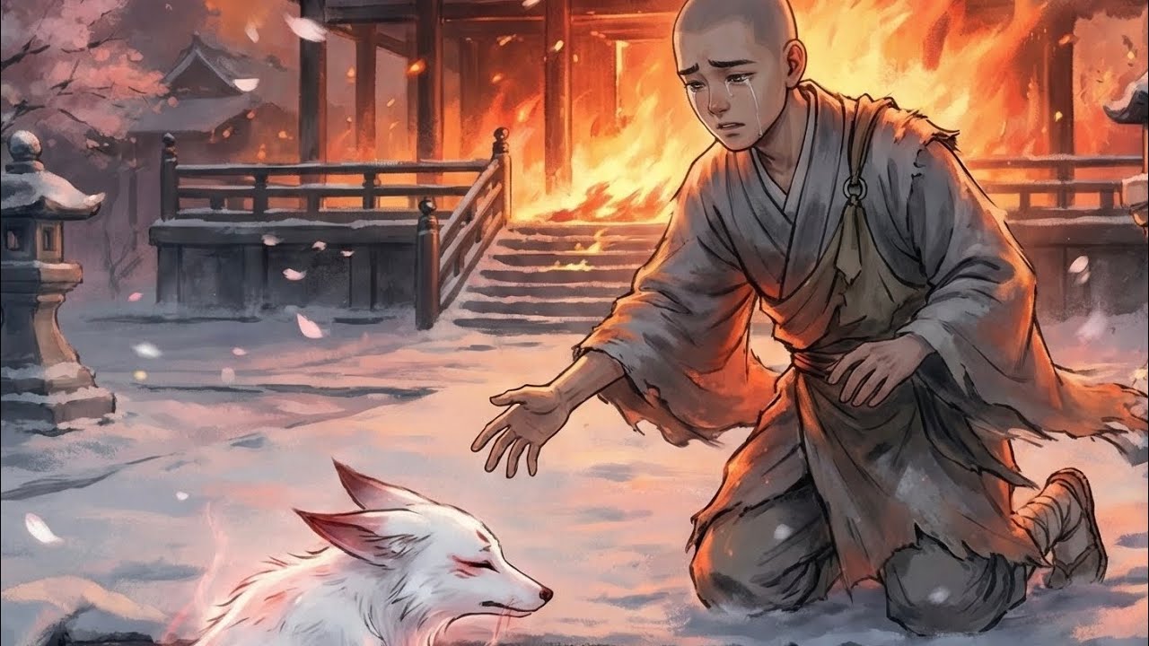 🏮日系梵唱搖滾Music《瞑目の誓い》我願為你直視地獄｜破戒僧侶x千年狐妖的守護之契｜豎屏中字