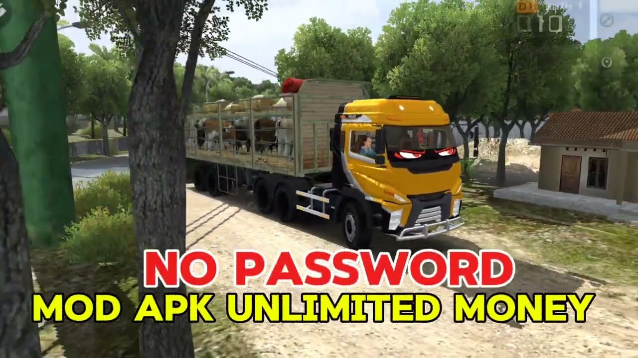 TRUCK Simulator Indonesia MOD APK 1.0 Unlimited Money Apk Obb Download| no password